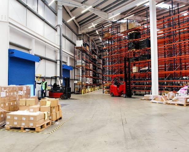 Parseq warehousing and fulfilment operation in South Yorkshire.