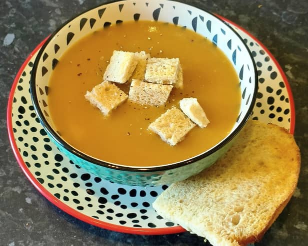 Karen Wright's autumnal soup