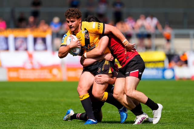 Castleford Tigers forward George Lawler. Picture by Olly Hassell/SWpix.com.