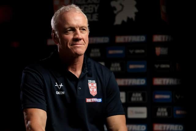 New England coach Brian McDermott. Picture by RFL.