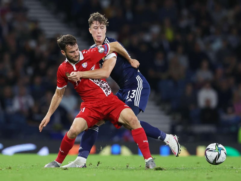 The Brugge defender had a couple of important inventions and looked assured on the ball after returning to the side against Moldova.
