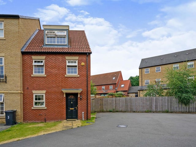 This three bedroom townhouse in Colton is on the market for £300,000.
