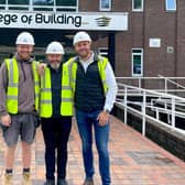 A nostalgic project for contractors who were all former students at Leeds College of Building.