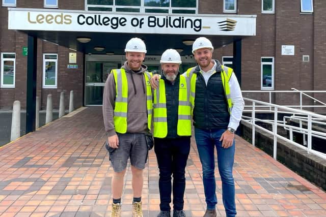 A nostalgic project for contractors who were all former students at Leeds College of Building.
