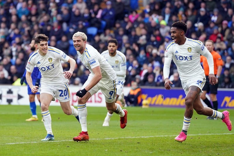 8 - Some wayward finishing and a few loose touches but his presence and movement up top was hugely important for Leeds. Scored his third in three games.