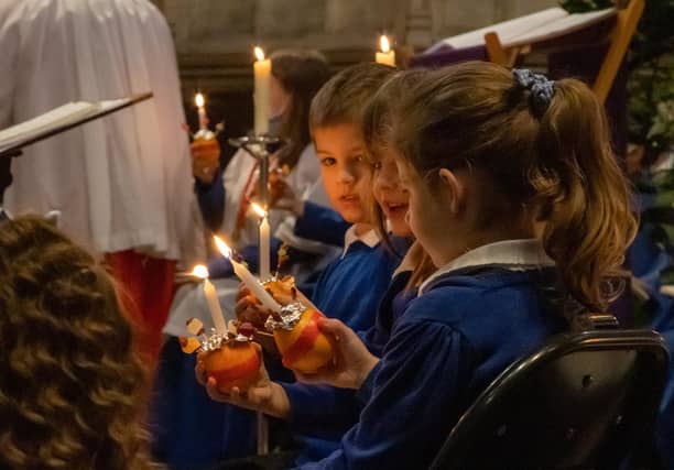 A time for reflection at The News' Christmas Carol Service & Christingle at St Mary's Church last year. Picture: Alex Shute