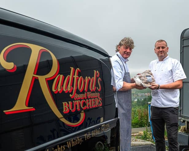 Head Chef Ryan Osborne (right) and Butcher Andrew Radford (left)
