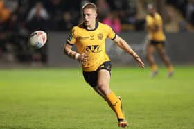 Jenson Windley is one of the players who has dropped out of Castleford Tigers' initial squad for Thursday's game at Hull KR. Picture by John Clifton/SWpix.com.
