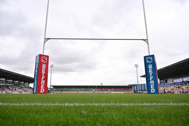 Sunday is Leeds Rhinos' first visit to York Knights' Community Stadium and the game is sold out. Picture by Bruce Rollinson/SWpix.com.