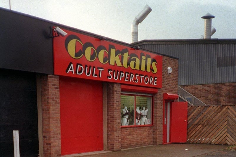 Armoley boasted a sexy vibe with the opening of adult superstore Cocktails on Armley Road in November 1998.