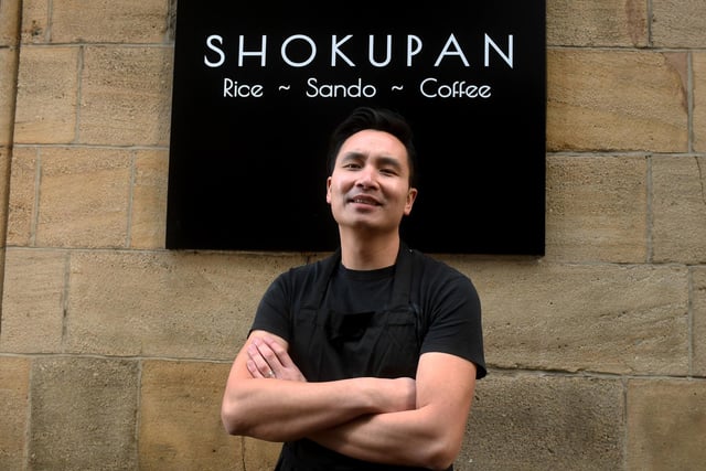 Owner Alan Tang at Shokupan in Wellington Street, which scored 10 for food, 8 for atmosphere, 8 for service and 10 for value