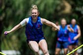 Leeds Rhinos' Keara Bennett training with England ahead of Saturday's World Cup tie against hosts Austra\ia in Perth. Picture by Ramiro Larguia/SWpix.com.