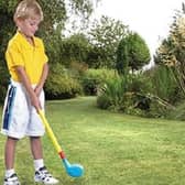 Another great toy for the summer is garden golf