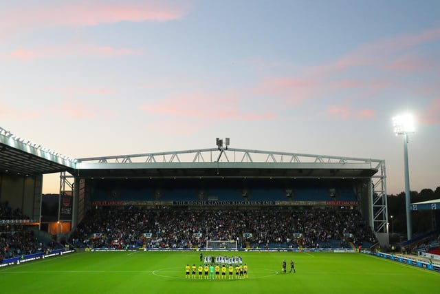 Now we're talking. Blackburn Rovers allow up to 7,500 fans into their away stand situated at the Darwen End of the ground, but usually only sell out for the visit of bigger clubs. Leeds will take plenty on December 9, you'd assume. (Photo by Alex Livesey/Getty Images)