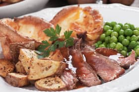 Roast Dinner Day is on November 4 in the UK. Photo: PA