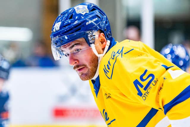 WINNING CULTURE: Liam Peyton came into a winning culture at Leeds Knights and he doesn't want to end the 2025-26 NIHL National season without having extended that tradition. Picture: Kev Bland/Knights Media.