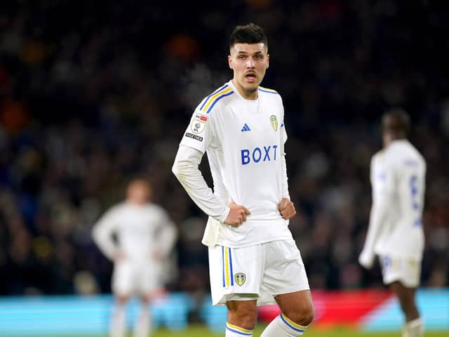 OPPORTUNITY: Predicted for Leeds United forward Joel Piroe, above. Picture by Mike Egerton/PA Wire.