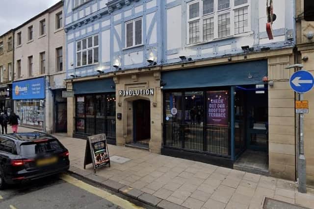 Shortly before 4am on Saturday (July 15), police were called by colleagues at the ambulance service to reports of an assault outside the Revolution Bar in Cross Church Street