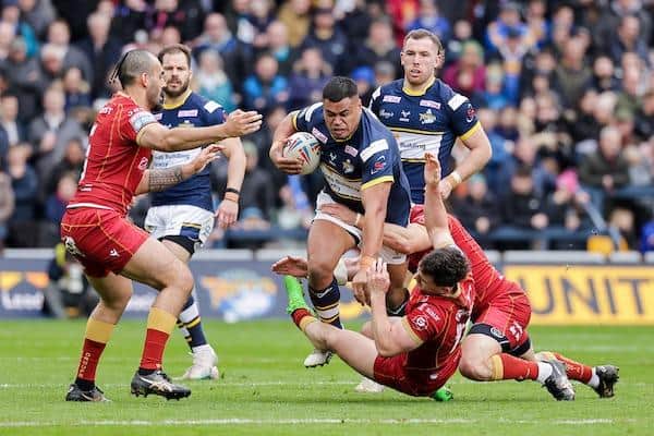 Sam Lisone is fully committed to Leeds, coach Rohan Smith says. Picture by Alex Whitehead/SWpix.com.