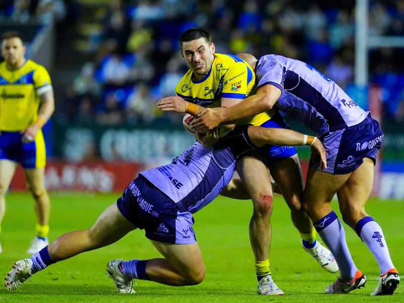 Grade A late contact on passer: one penalty point, total points 2.5 no further action.