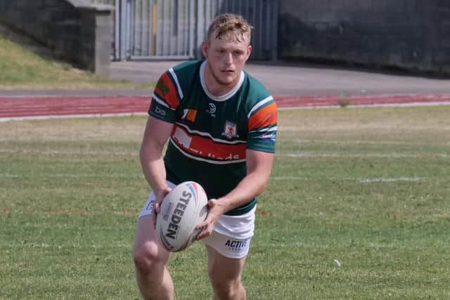 On-loan Oli Burton was recalled by Batley before Hunslet's play-off loss to North Wales. Picture by Paul Johnson/Hunslet RLFC.