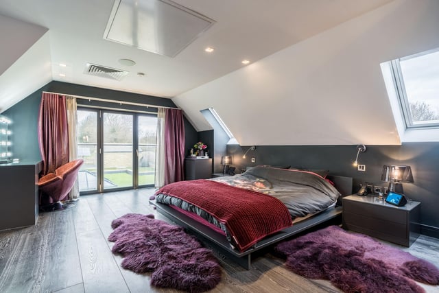 Spacious bedrooms all have en suites with underfloor heating, digital shower controls, and heated towel rails.