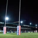 A view of Featherstone's stadium at Post Office Road during a game against Leigh last year.  Picture by Allan McKenzie/SWpix.com.