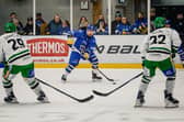 NEW FACE: Owen Sobchak made an instant impact for Leeds Knights, scoring a goal and two assists in Sunday's win over Basingstoke. Picture: Rob Halls/Knights Media