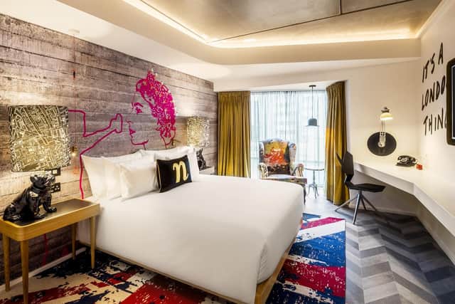 190 nhow London bedrooms exude vibrant colour meets quirky confidence