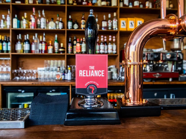 It may no longer be The Reliance, but customers at the gastropub can enjoy a drink named The Reliance.