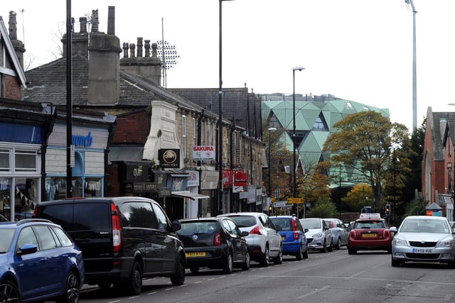 There were 164 shoplifting crimes in Headingley Central
