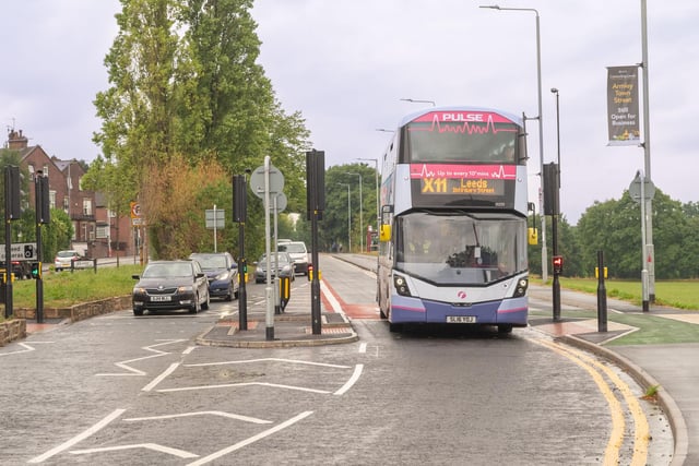 Back in August Leeds City Council announced the completion of the A647 Stanningley Road bus infrastructure. The improvements promise to ease congestion iat peak times along the Leeds to Bradford route is complete.