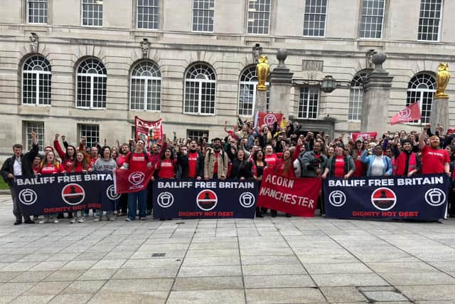 The meeting comes after ACORN last week staged a protest at the Civil Court Users Association annual conference, held in Leeds.