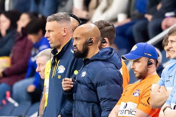 Performances and team spirit improved during Jamie Jones-Buchanan's six-game spell as Rhinos' interim-coach. Jones-Buchanan, centre of picture, signed off with a home win over Hull KR on April 29. That was his second victory and he also picked up a draw, along with three defeats.