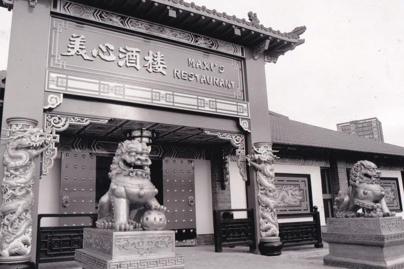 Maxi's restaurant on Bingley Street - pictured in November 1989 - built up a loyal following and customer base. It closed in February 2019 after almost 30 years of business.