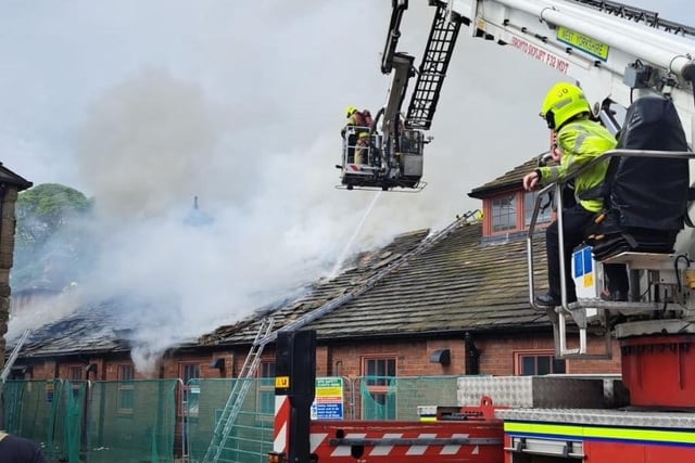 Commander Goodall added: “We are working with our emergency services partners and the local authority. It is too early to speculate on the cause of the fire, but this will be investigated in due course. Please avoid the area where possible to allow emergency services to deal with the incident."