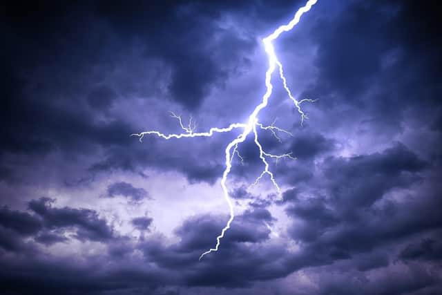 Leeds is braced for thunderstorms after the Met Office issued a yellow weather warning.
