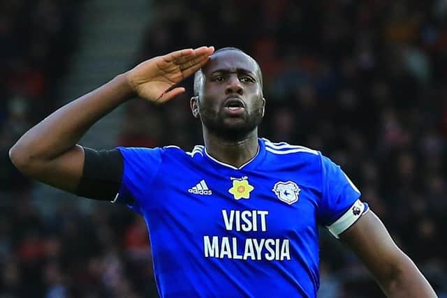 Bamba won promotion with Cardiff.