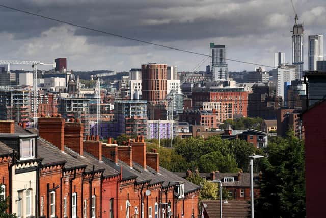 A view of the Leeds Skyline from Beeston, Leeds. A new study has revealed strong development across the residential and student accommodation sectors in Leeds last year. Picture taken by Yorkshire Post Photographer Simon Hulme