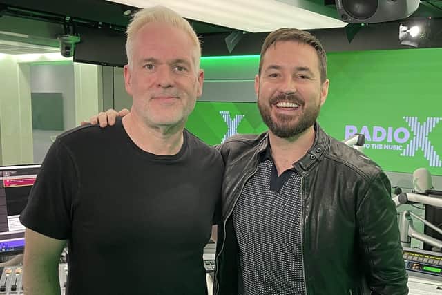 Chris Moyles (left) has hosted his own show on Radio X since 2015