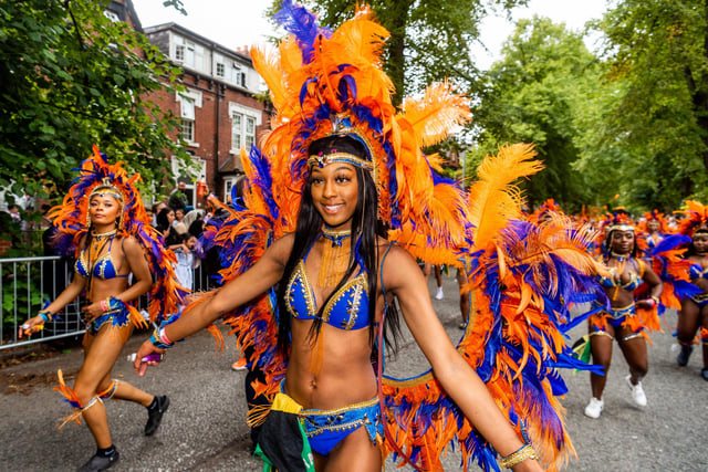 In August, the Leeds West Indian Carnival made its return and the streets of Chapeltown were filled with bright and expressive costumes.