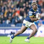 Justin Sangare will return for Rhinos following paternity leave. Picture by Allan McKenzie/SWpix.com.