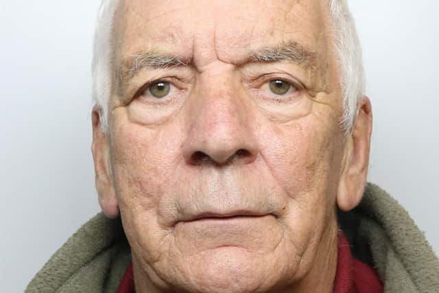 Michael Hooley, 78, of from Wakefield, was sentenced to 17 years earlier this month after being found guilty of attempted buggery and indecent assault, which occurred in the late 1970s. Photo: West Yorkshire Police