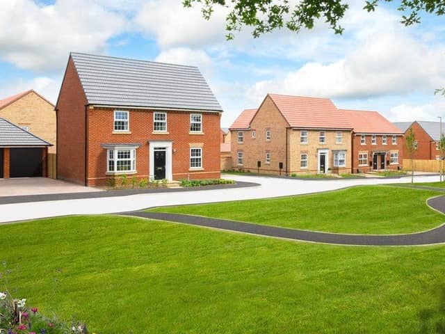 Barratt and David Wilson Homes launch new properties in Brough (representative street scene)