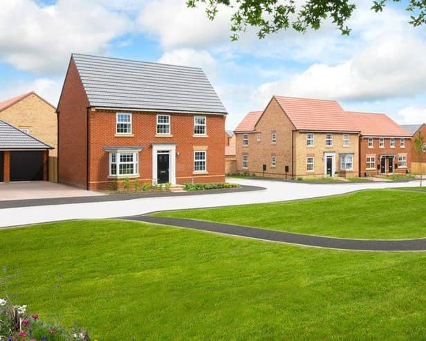 Barratt and David Wilson Homes launch new properties in Brough (representative street scene)