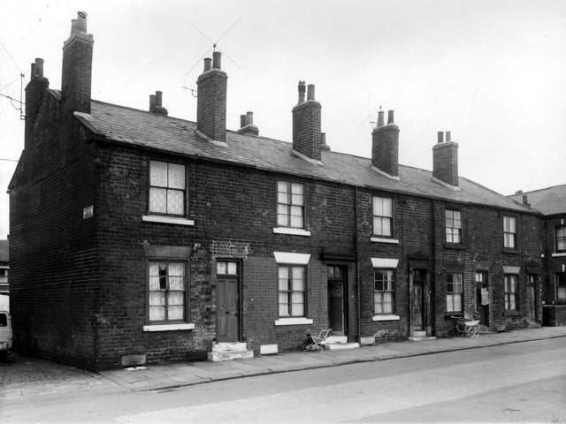 All this property pictured in July 1961 was to be included in the Beza Street clearance area plans.
