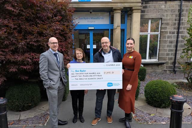 Sue Ryder Wheatfields Hospice has received a funding boost as part of a settlement recovered by lawyers at Irwin Mitchell for Kenneth Linley's family.