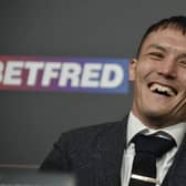Happy again: Josh Warrington will make his return to the ring in April 2025.