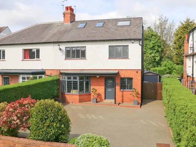 The house is located in Bideford Avenue in Roundhay, a peaceful street on the doorstep of Roundhay Park. It's within minutes of highly-regarded schools including Talbot Primary School. Local amenities are also close by, including shops, bars, restaurants and a Sainsbury’s local.