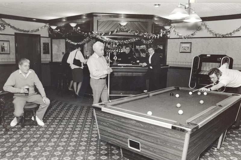 The new extension at Bramley Social Club. Pictured in December 1990.